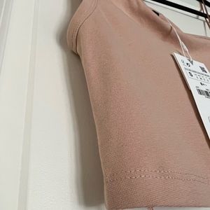 ZARA: NEVER WORN~one shoulder crop top [SIZE:S]